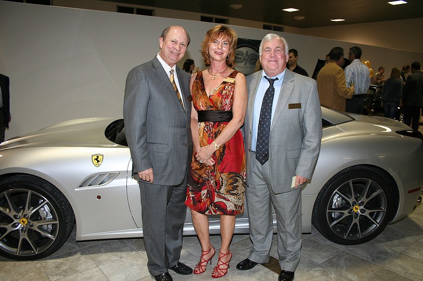 Gary and Marilee Roberts with Hal Hedley