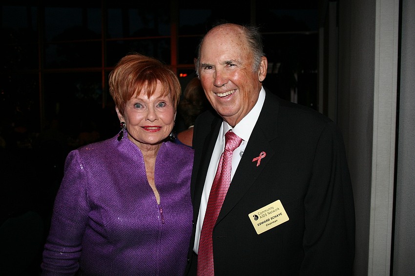 Mary Ann Robinson and Ed Schaye