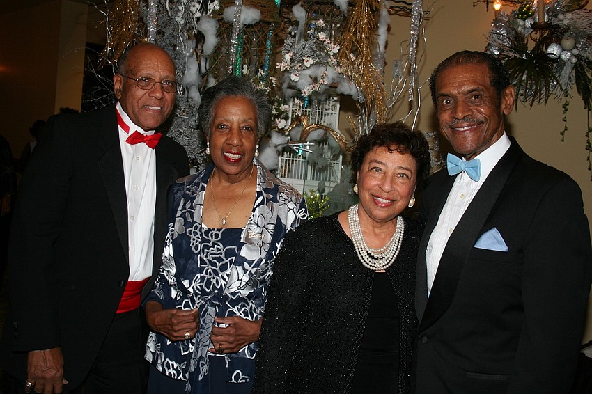 Dr. Milton Robinson,  Sadie Robinson, Carol and Carroll Buchanan