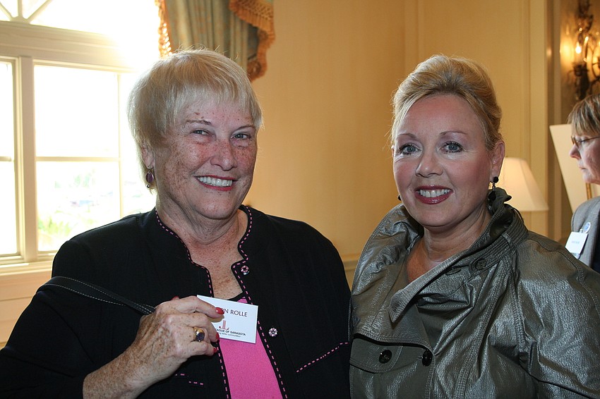 Sharon Rolle and Donna Mateer