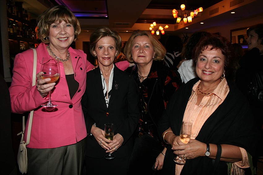Beverley Rook, Arlene Willis, Jocelyn Gregg and Roberta Drew