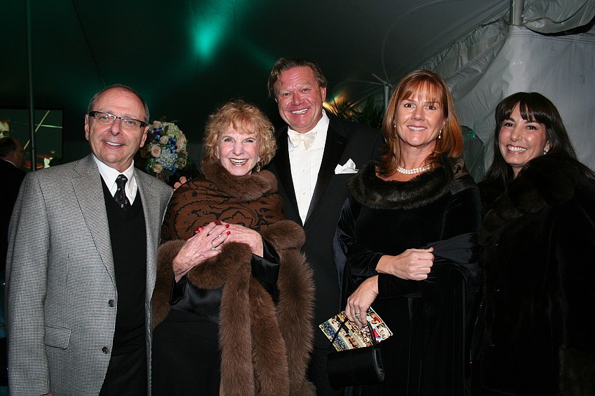 Alfred and Adela Rose, Jimmy and Paige Dean, co-chair Victoria Leopold