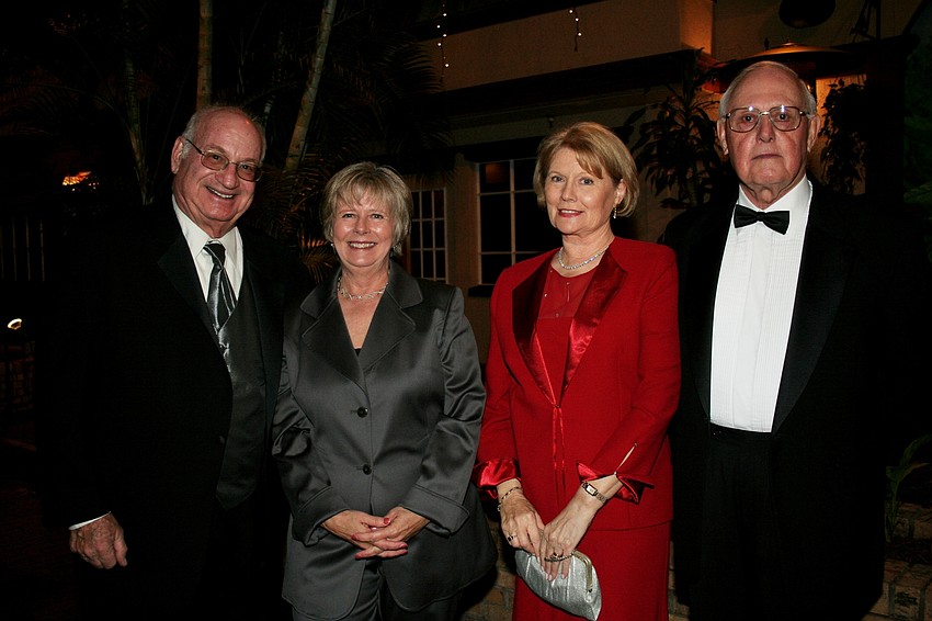 Jules and Sheila Rose, Barbara and Len Whitting