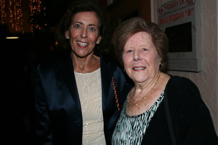 Betty Rosenthal and Marie Hadida -- mother-and-daughter