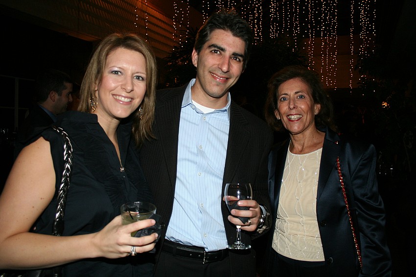 Courtney and Eric Rosenthal and Betty Rosenthal