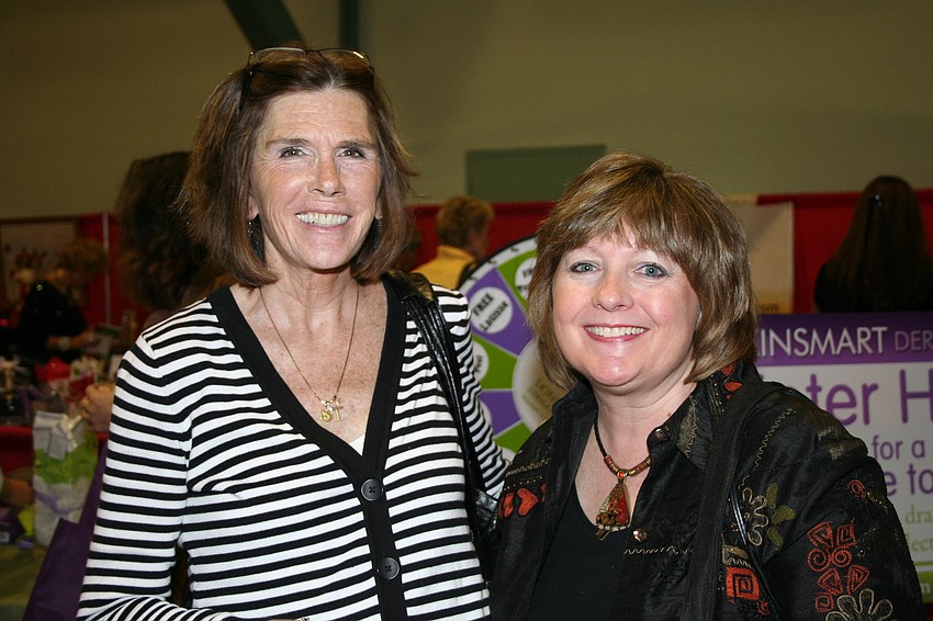 Nancy Rozzelle and Sandy Caliendo