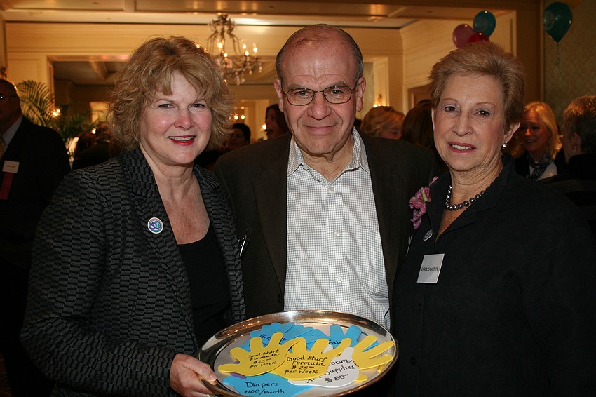 Jo and Stan Rutstein with Carol Camiener