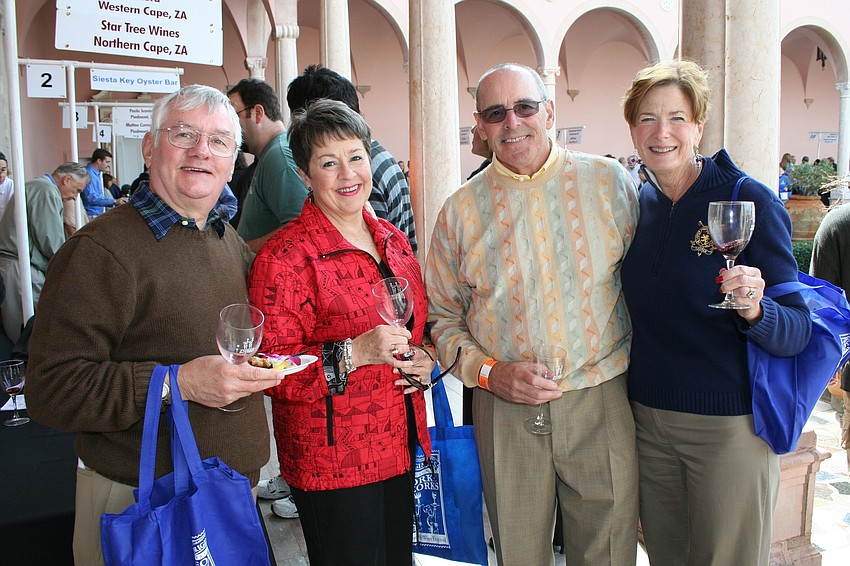 Jim and Connie Ryan with Brian and Irene Ward