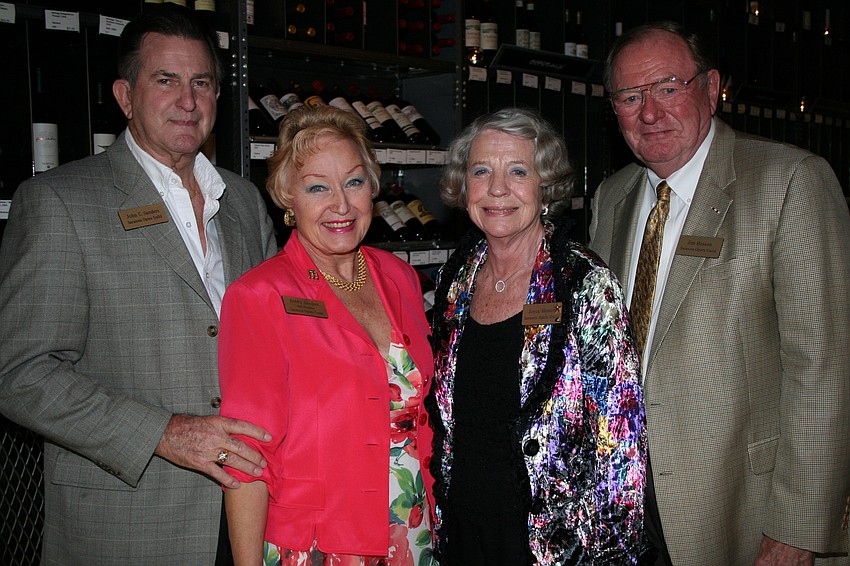 John and Bobby Sanders with Joyce and Jim Hesson