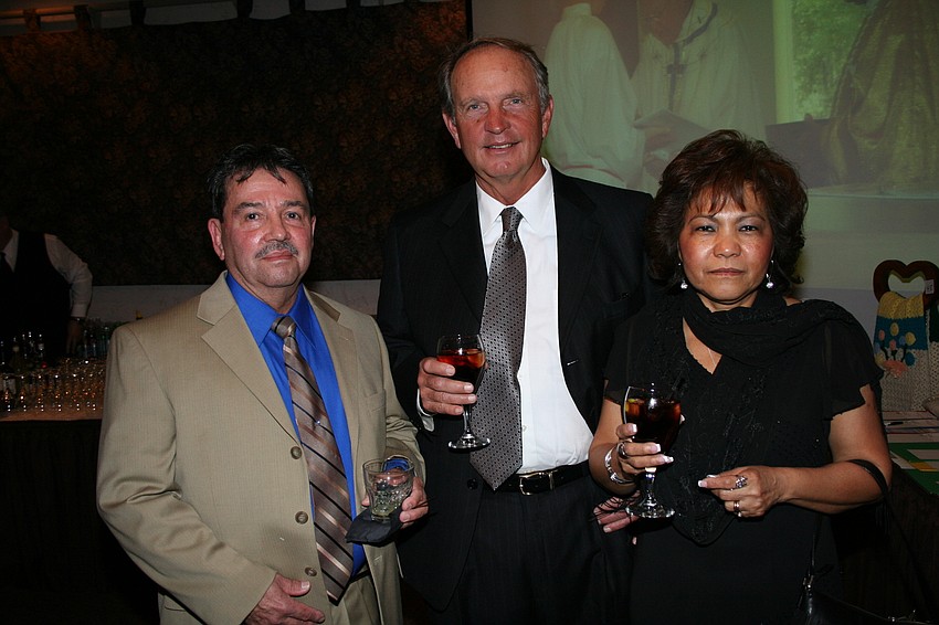 Tony Santiago with Clint and Miki DeLong