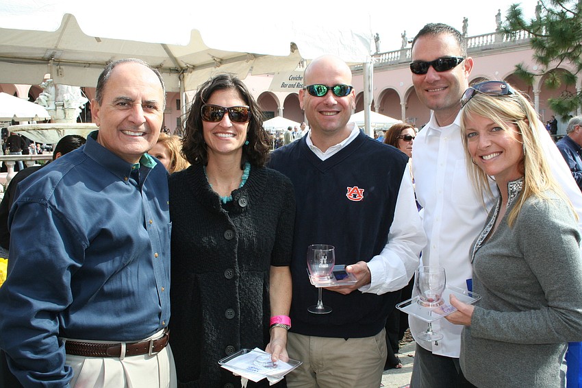 John Saputo, Sarah and Michael Mackie, Dave Lapaglia and Mary Van Sant