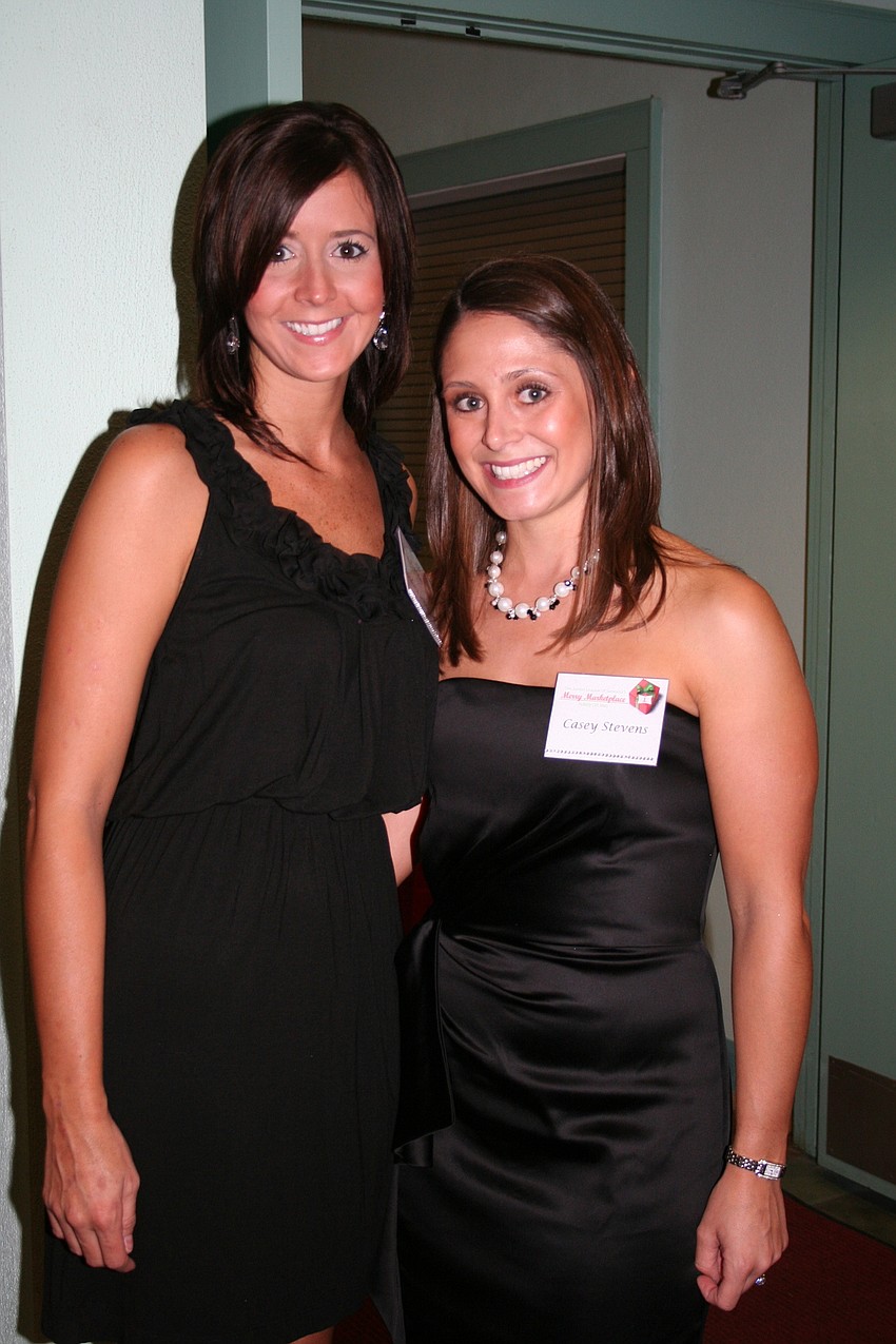 Lindsey Schneider and Casey Stevens