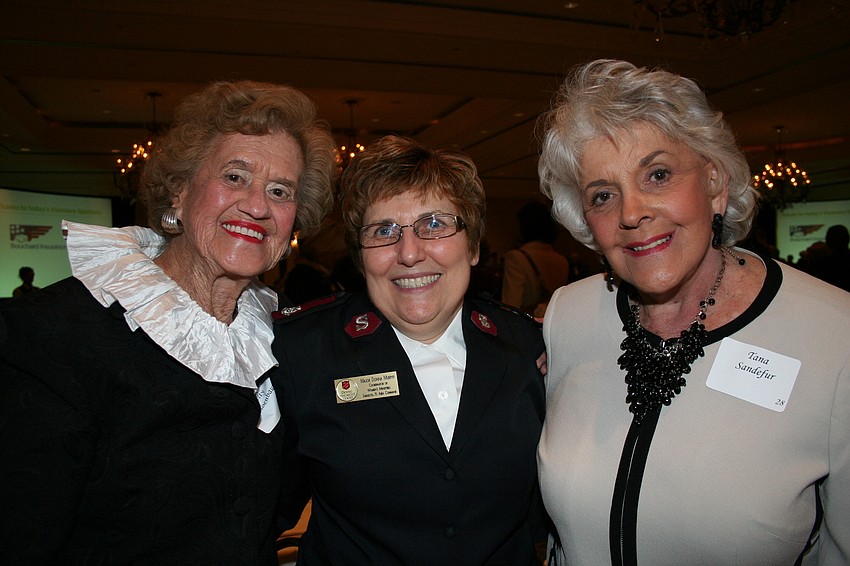 Betty Schoenbaum, Major Donna Murphy and Tana Sandefur