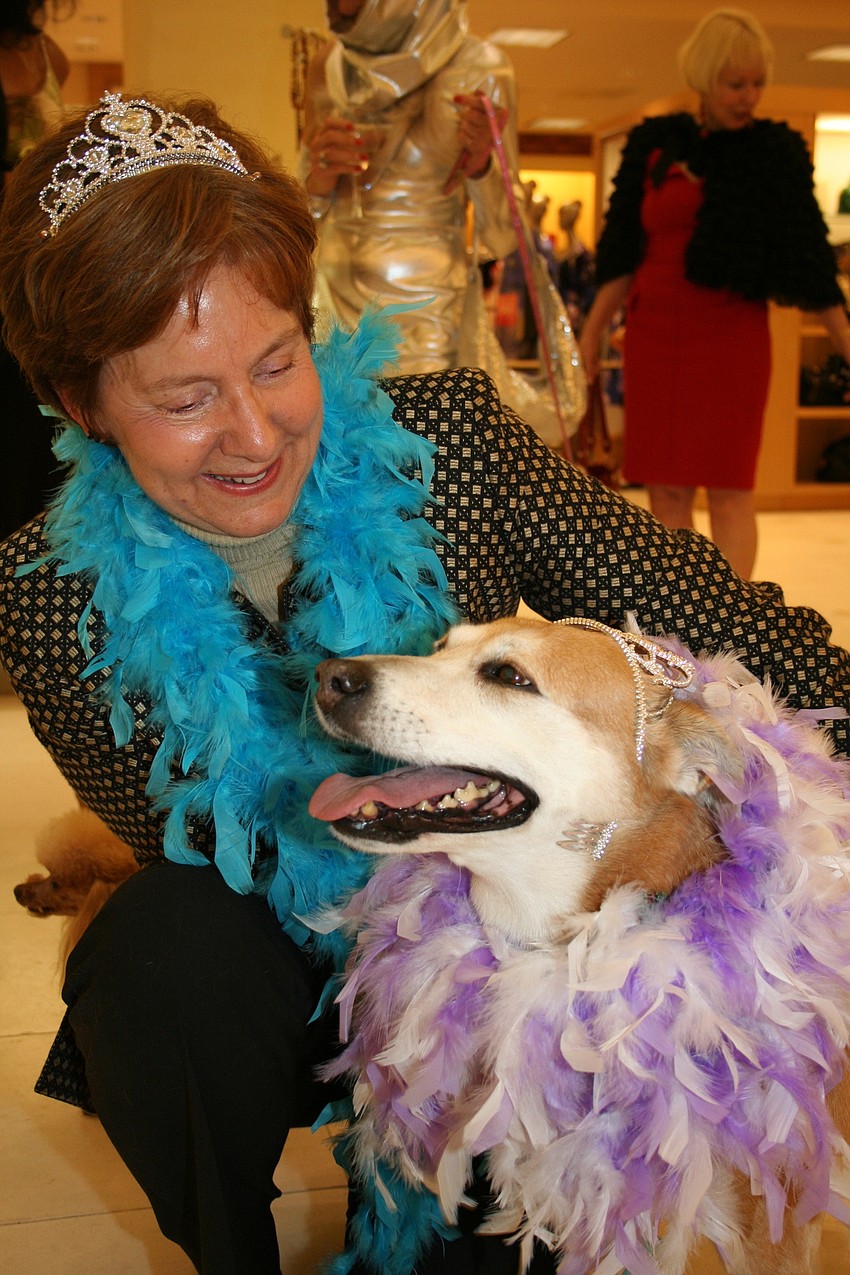 Susan Scott and Lily