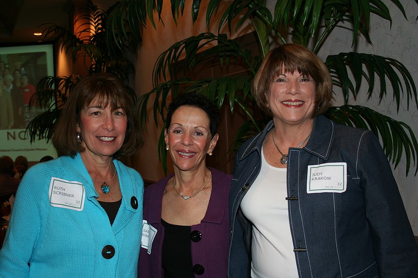 Ruth Scribner, Sandy Ward and Judy Krakow