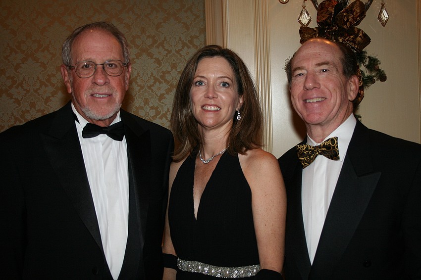 Richard Segall with Laura and David Shukovsky