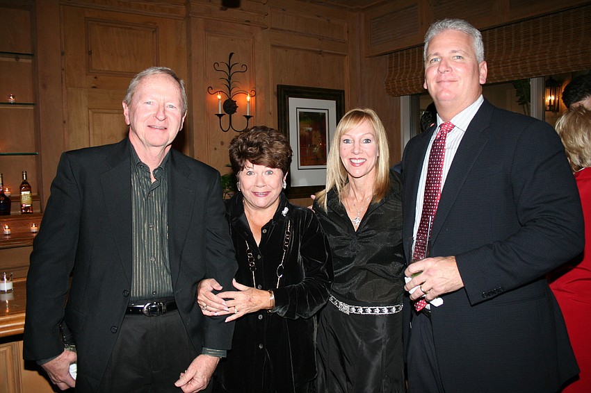 Wayne Seitl, Marjorie North and Lynn and Tim Morris