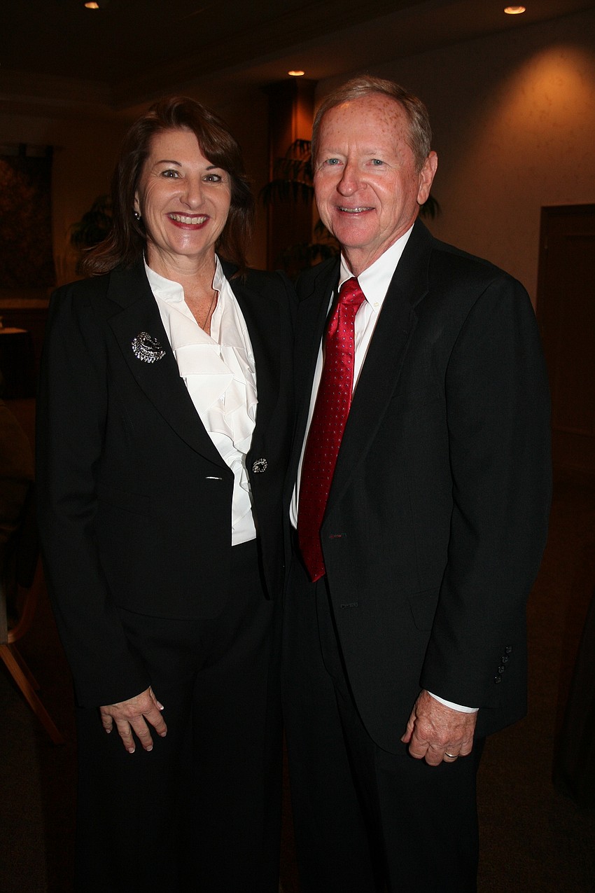 Debbie and honoree Wayne Seitl