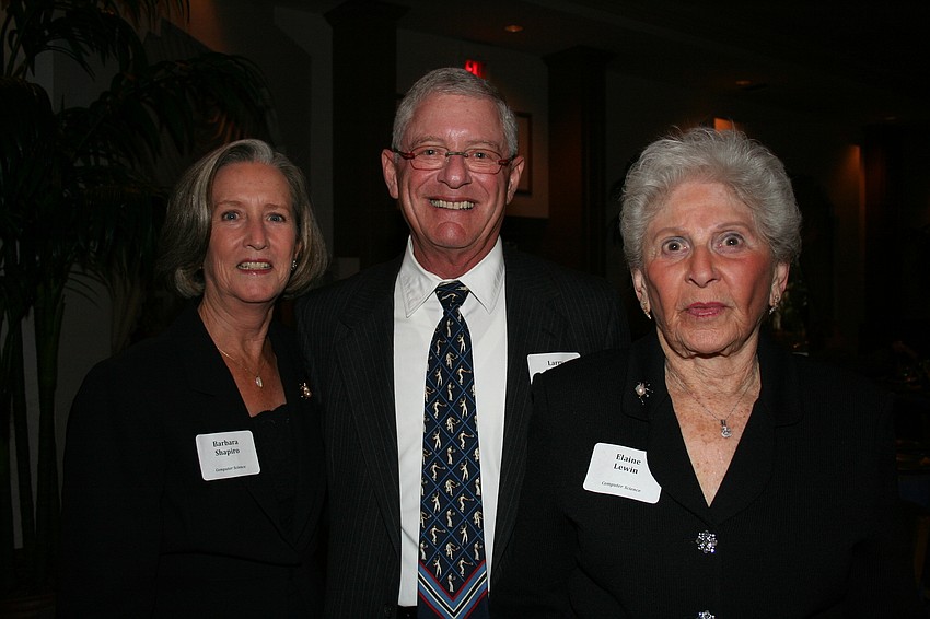 Barbara and Larry Shapiro and Elaine Lewin