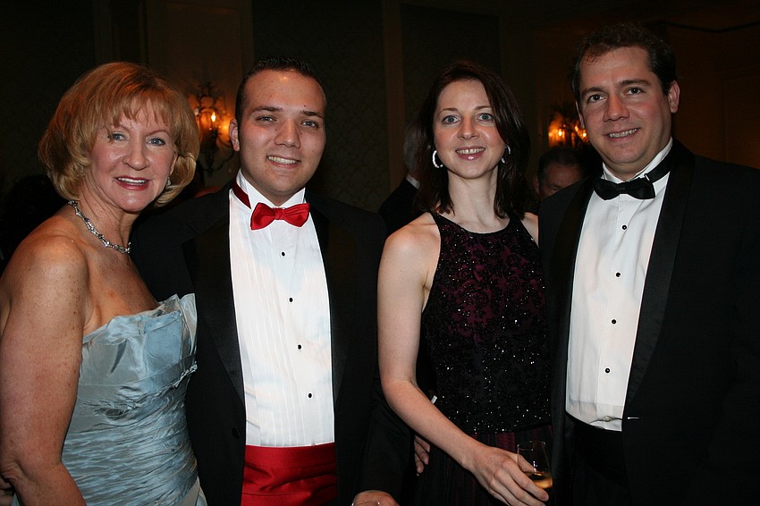 Bridget Spiess, Alfredo Tebano, Ivana Podolska and Blake Halversen