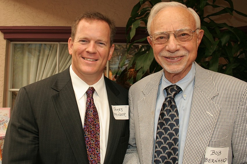 Jim Springer and Bob Bernard