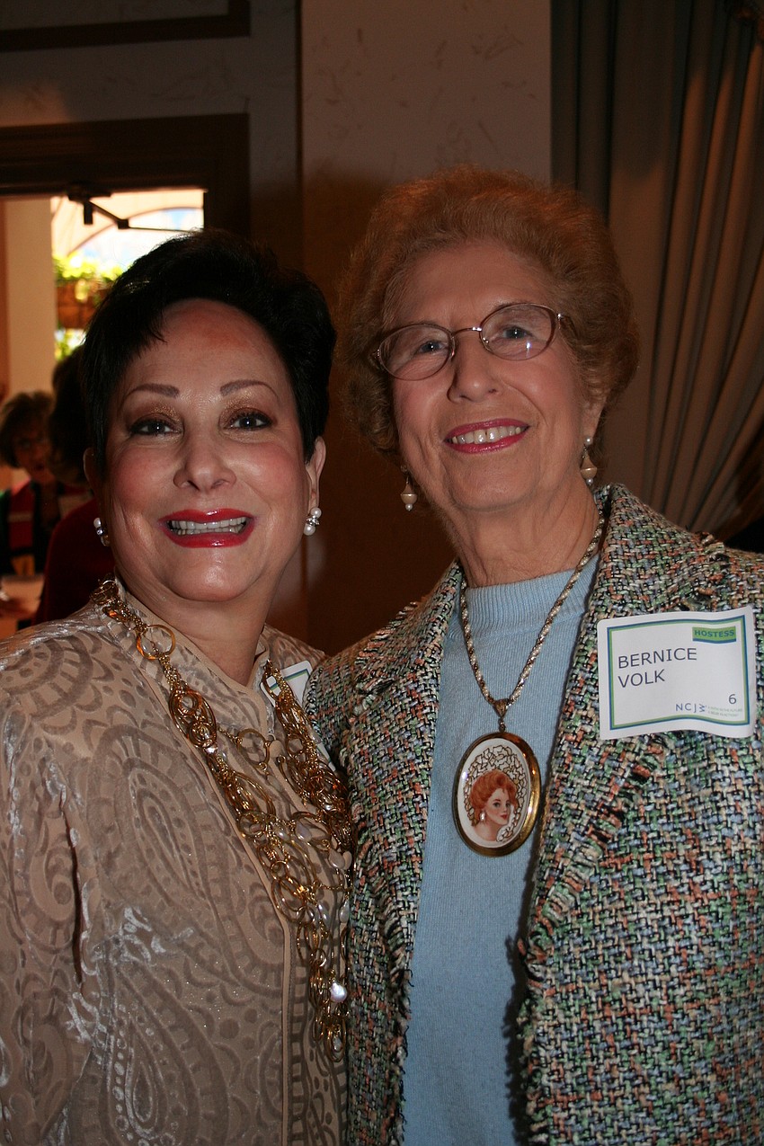 Susie Steenberger and Bernice Volk