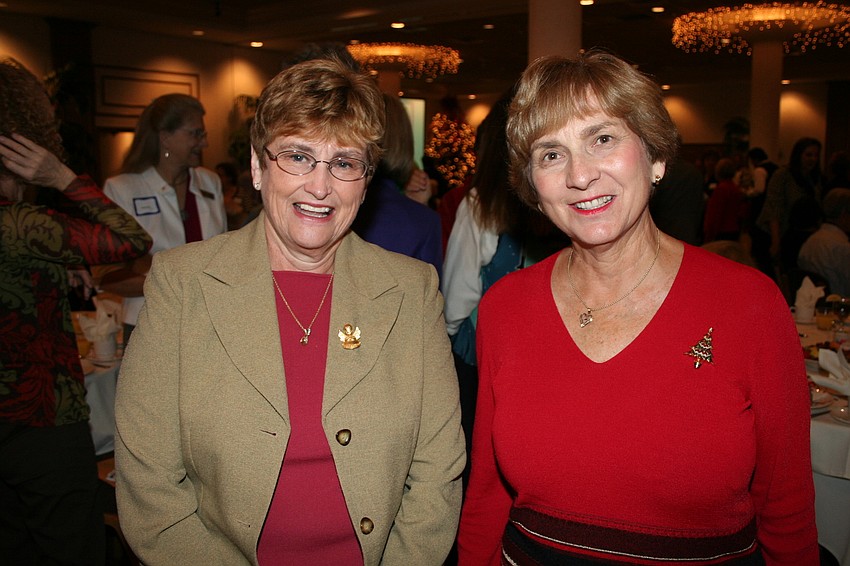 Sandi Stewart and Louise Morgan