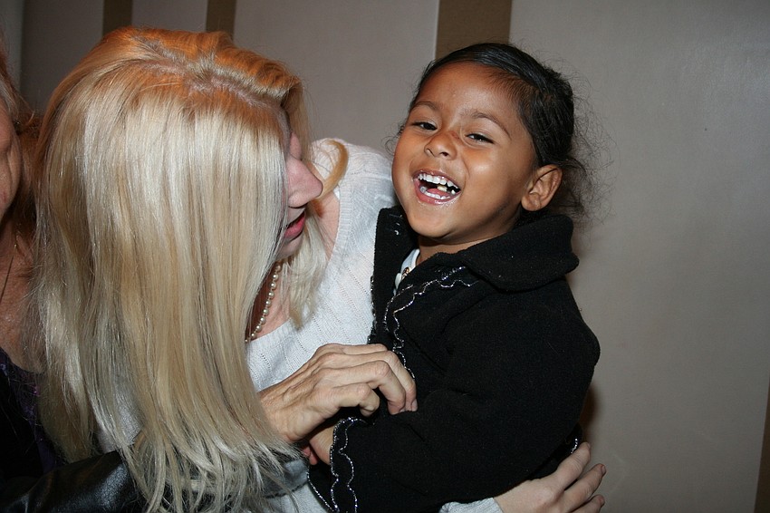 Megan Stollar with Aaliyah St. John-Garcia