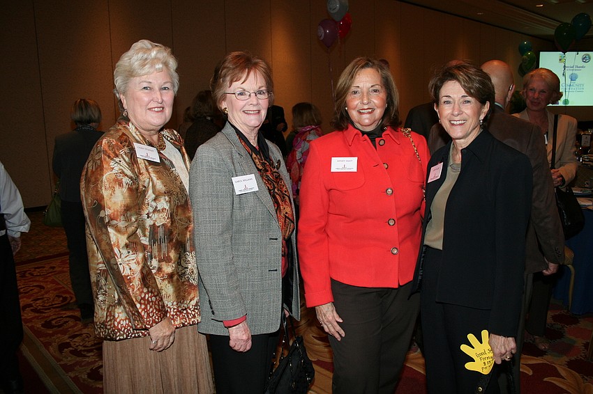 Cindy Stuhley, Carol Williams, Mindy Mast and Judy Rush