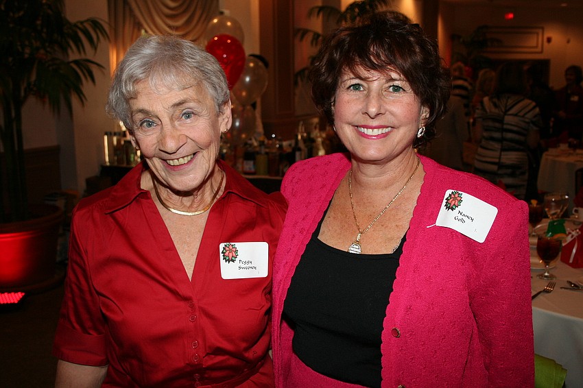 Peggy Sweeney and Nancy Gold