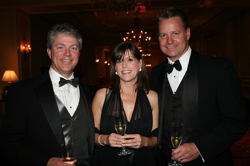 John and Therese Swiatkowski with Mark Bokoreny
