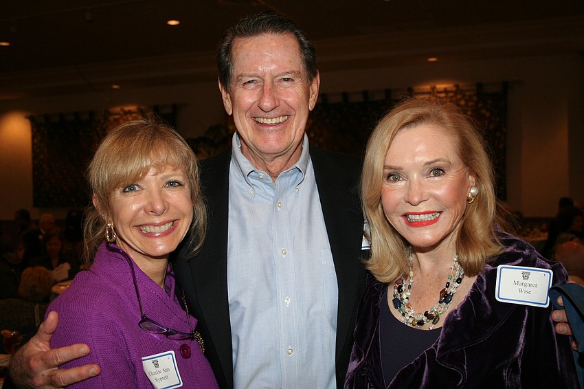 Charlie Ann and Jim Syprett with Margaret Wise