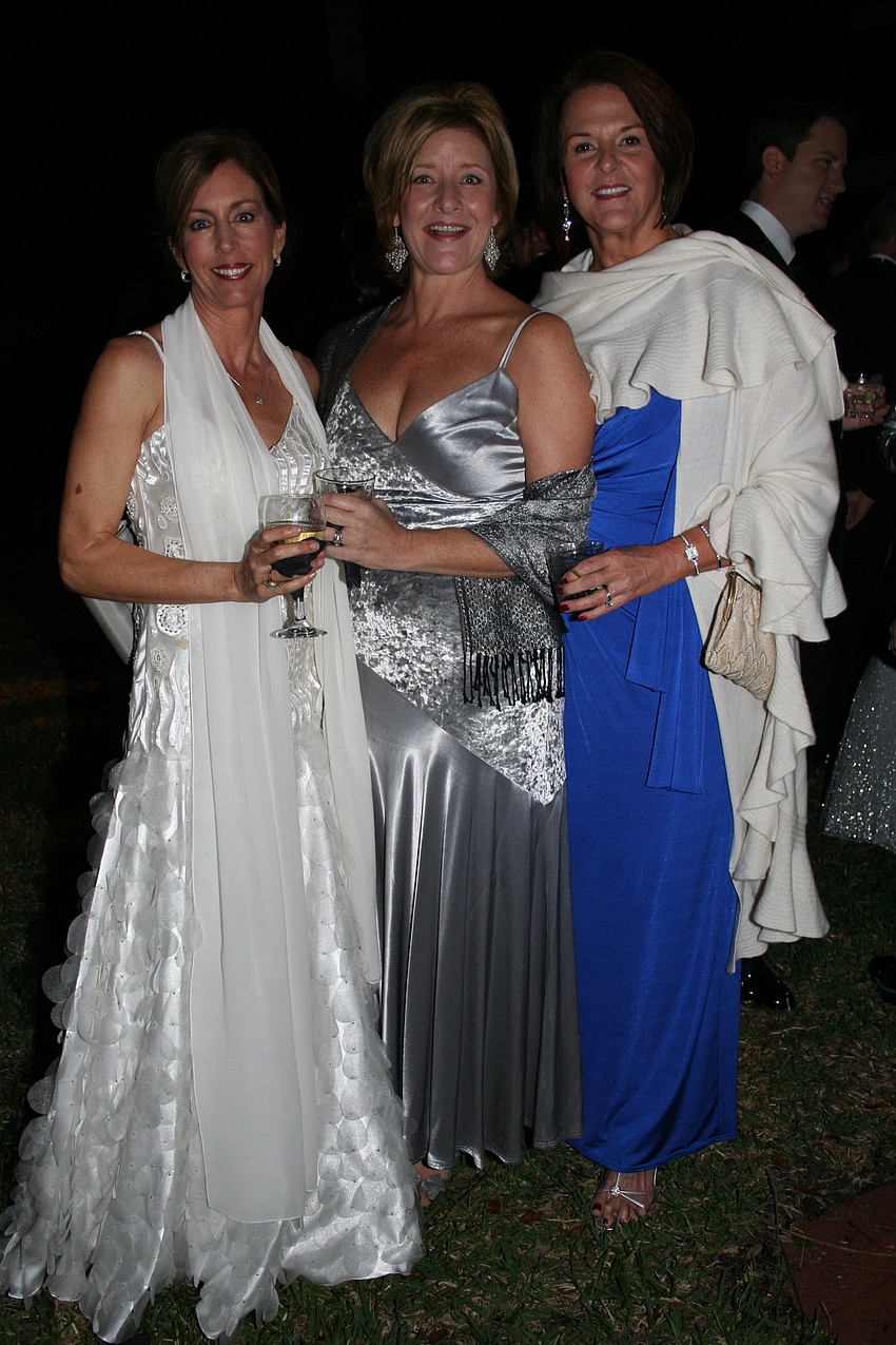 Tammy Taaffe, Laura Leeming and Clauie Lauren