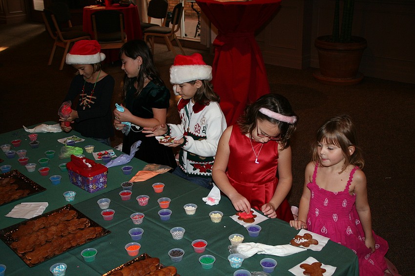 Decorate your own gingerbread cookie table