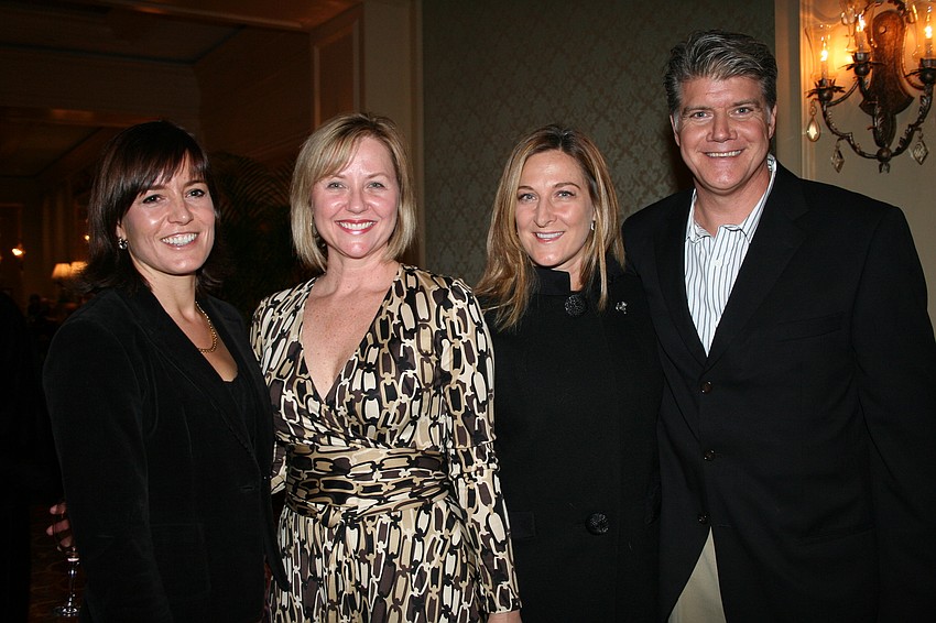 Pamela Tenaerts, Kristi Bell and Catherine and Stephen Ellis