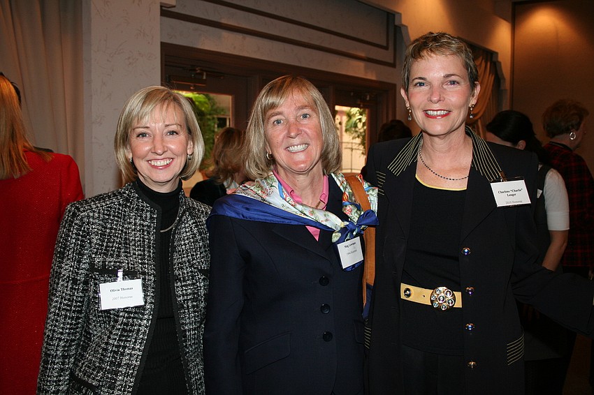 Olivia Thomas, Meg Lowman and Charlie Lenger