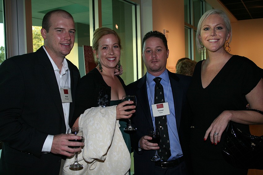 Matt and Jane Thompson with Trevor and Nikki Taylor