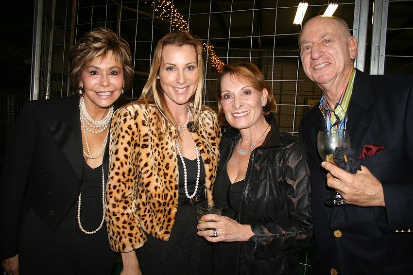 Chris Voelker, Alex Miller and Noelle and Rob Haft