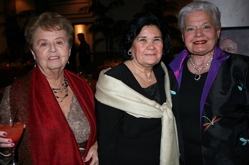 Anna Maria Valcarcen, Irma Garcia and Maria Van Hoy