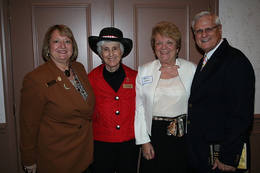 Ann Wacholder, Kathi Cellura, Carolyn Eagen and Mack Reid