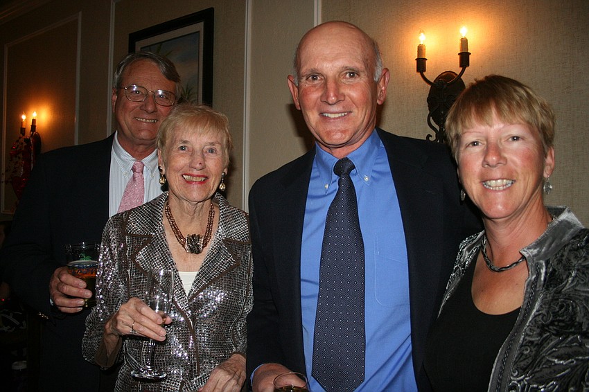 Bill Wagner, Verna Reber, Mike Pennington and Becky Romich