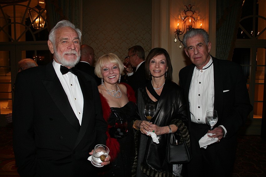 Gil and Elisabeth Waters with Joan and Bob Brand