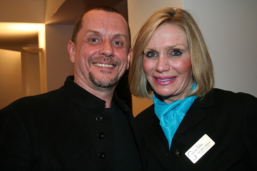 Iain Webb and Hillary Steele