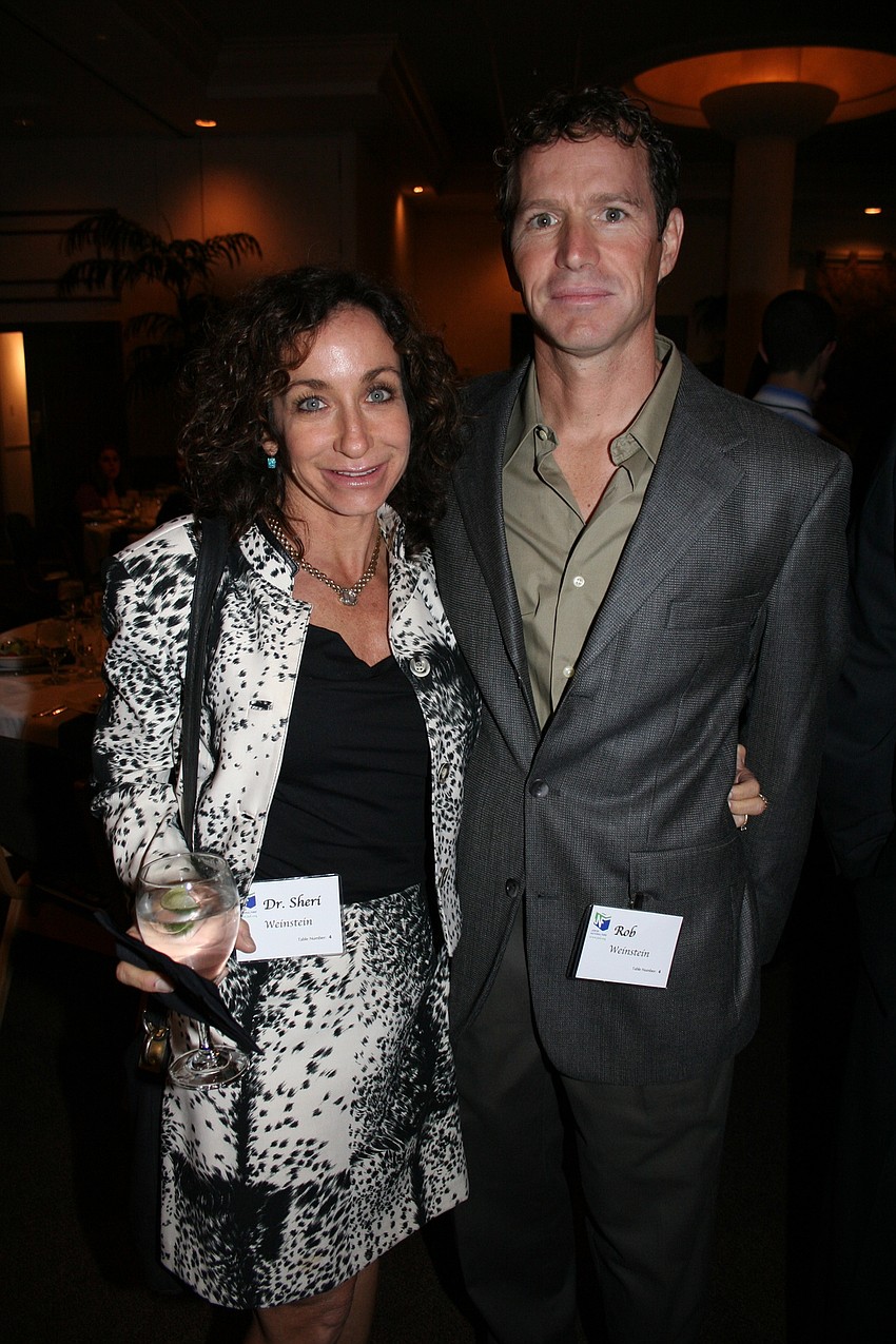 Dr. Sheri Weinstein and Robert Kohnen