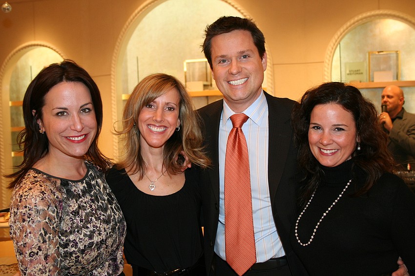 Anne Weintraub, Jill and Graham Edwards and Nancy Cason