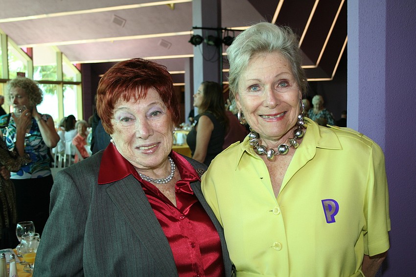 Lenore Weintraub and Roz Levin