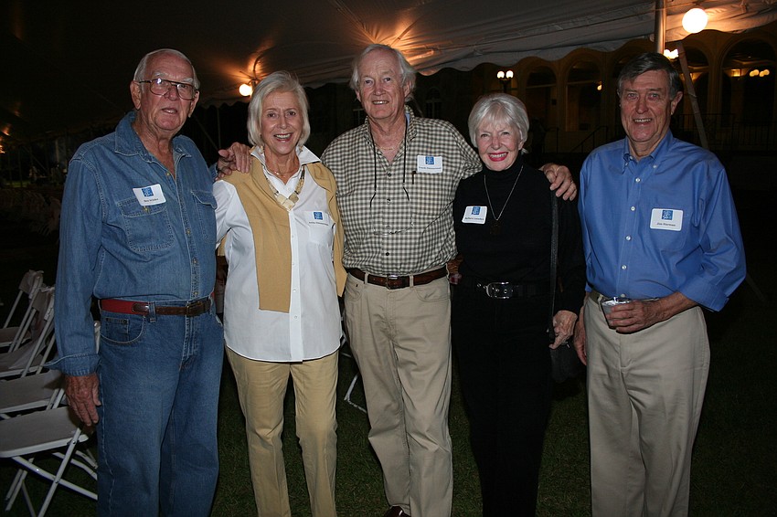 Ben Wilder, Anita and Frank Zimmerman, Barbara Loeschen and Jim Harman