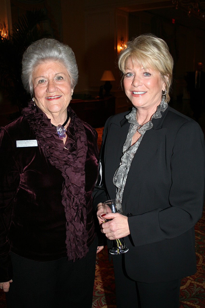 Peggy Wilhelm and Chicky Drost