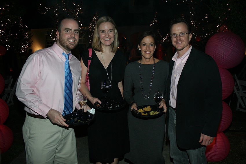 Brad and Jennifer Wilson with Susan and Jim Cavanaugh
