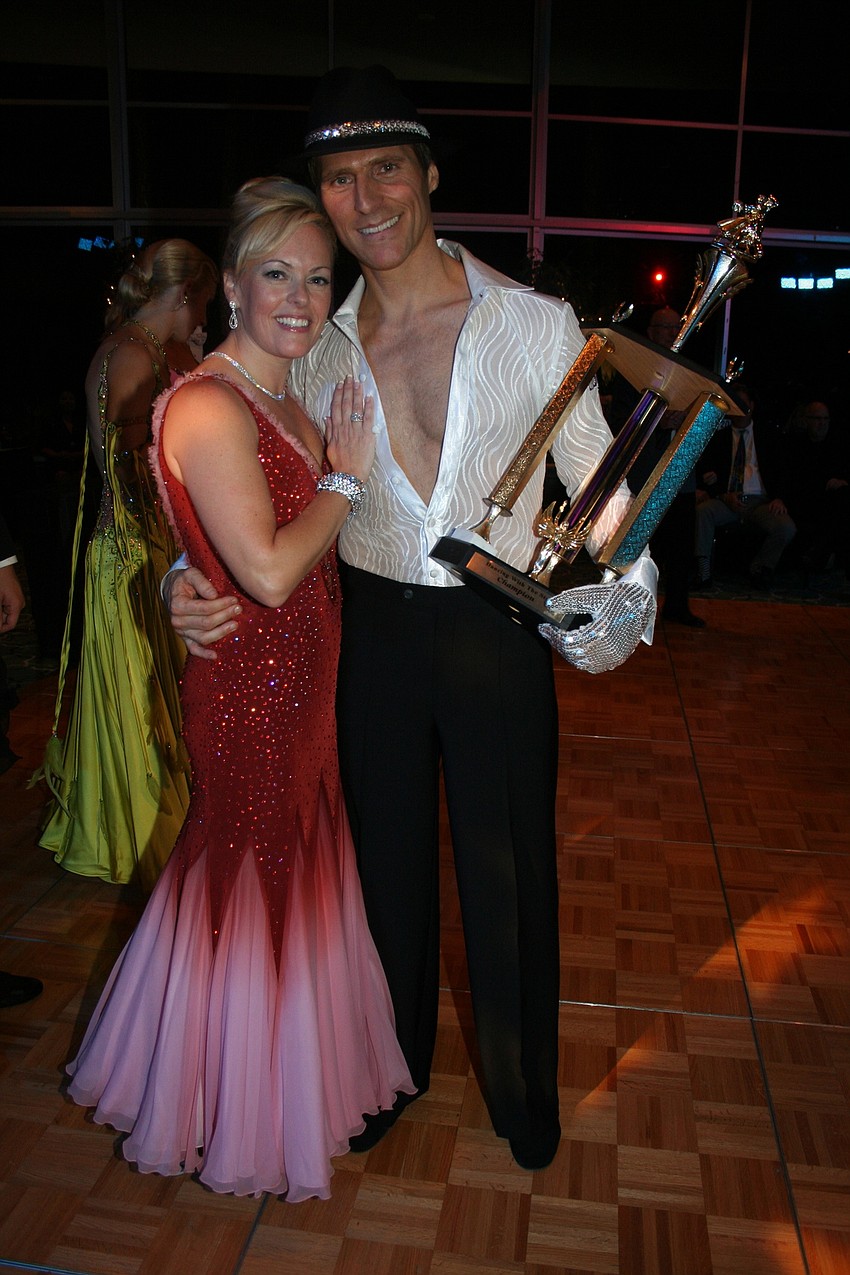 Winners Susan Jones and James Amato